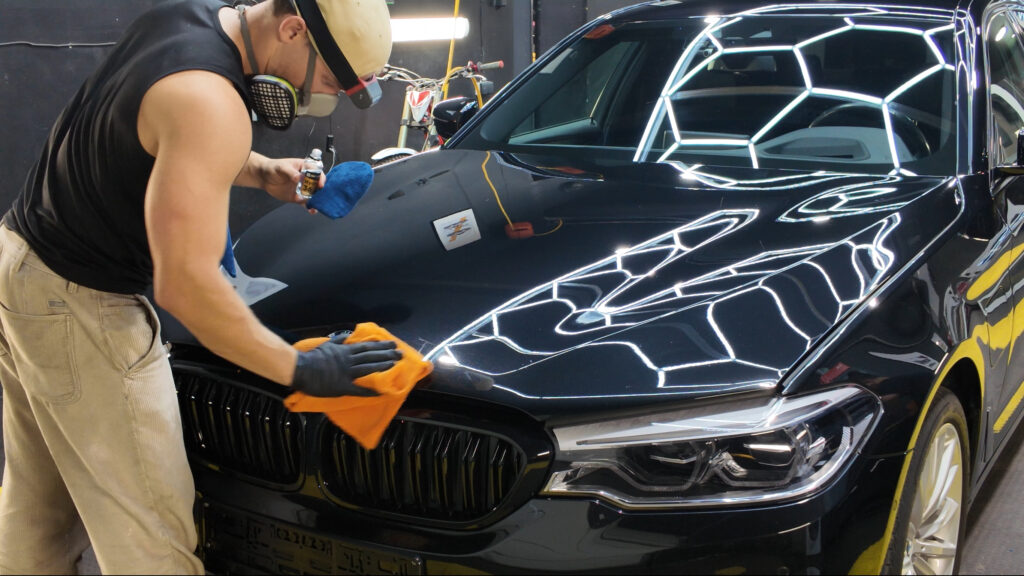 Ewo car Hydro 36 Keramikos aplikavimas. Detailing mokymai.