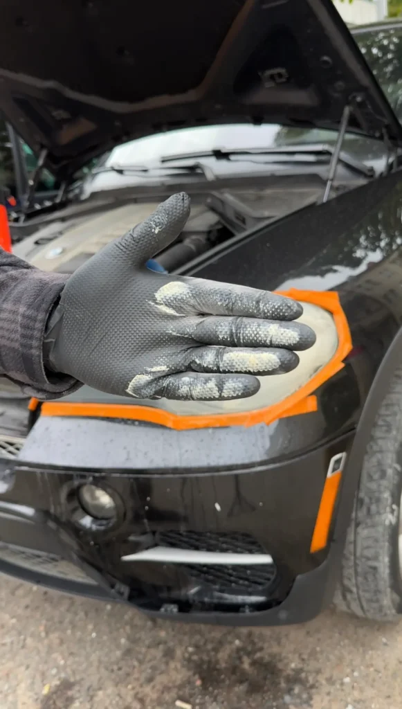 Faded yelow headlights