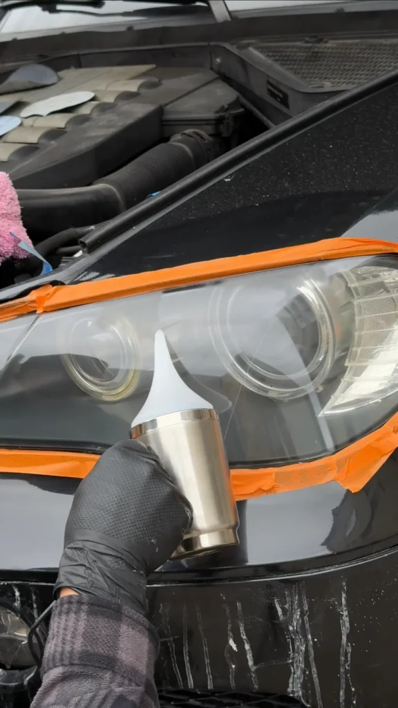 Magic cup headlight turbo hands