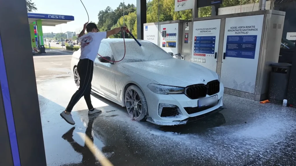 Self help car wash and the best result