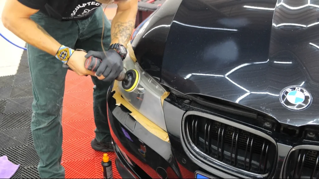 Headlight polishing